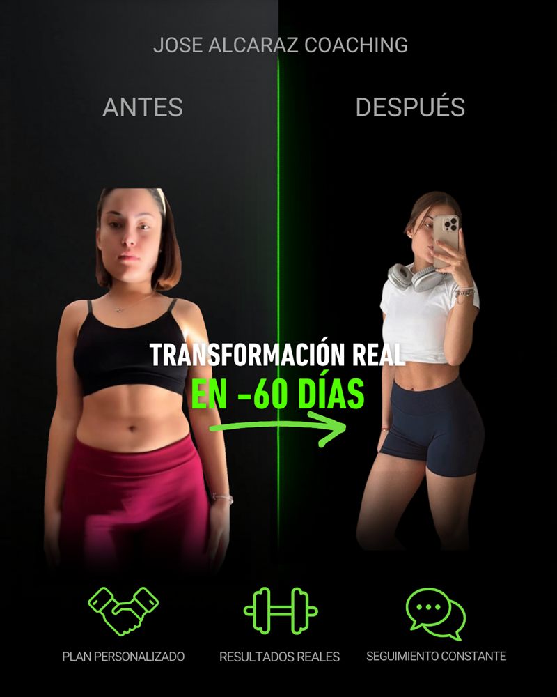 Transformación real de Priscila: recomposición física en menos de 60 días