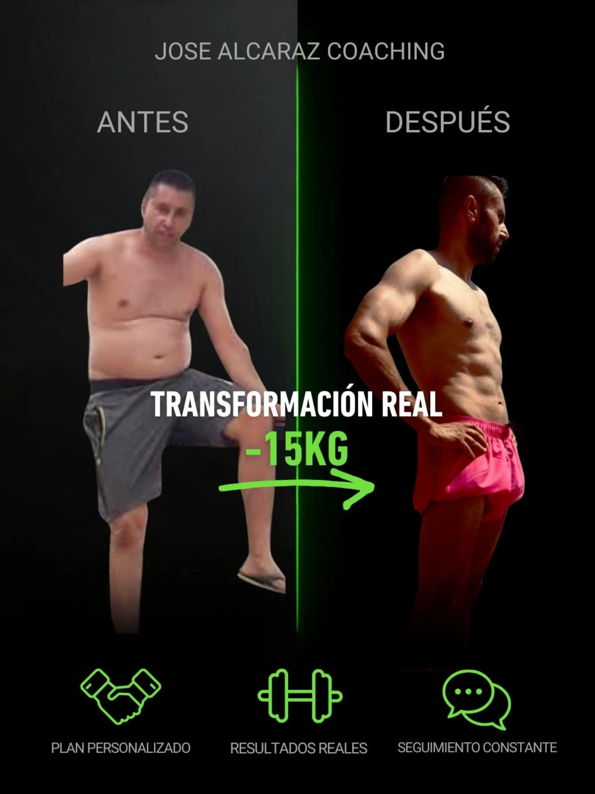 Transformación real de Ionut: de malos hábitos al mejor físico de su vida